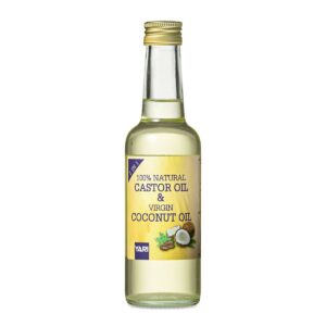 huile végétale de ricin et coco 100% naturelle 250ml feelnbeauty.com
