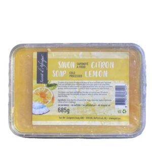savon saponifié à froid citron 685 gr feelnbeauty.com