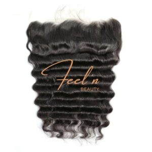 Closure Lace Frontale 13x4 Cheveux Vierges Style Naturel/ Virgin Natural Wave Hair (Brésilien 10A) feelnbeauty.com