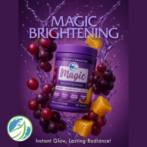 DSM - Magic Brightening Poudre Alimentaire 75% Gluthation,10x double collagène 600gr