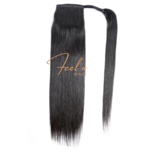Postiche Lisse / Straight Ponytail 100% Cheveux Naturels feelnbeauty.com