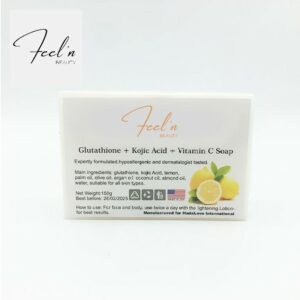 Savon glutathion, kojic, vitamine C - feelnbeauty.com