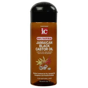 IC Fantasia Jamaican Black Castor Oil cheveux texturés à l'huile de ricin 178 ml feelnbeauty.com
