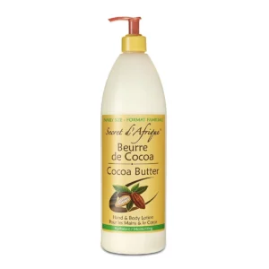 Secret d'Afrique Cocoa Butter Lotion Beurre de Cacao 1000 ml feelnbeauty.com