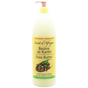 Secret d'Afrique Shea Butter Lotion Beurre de Karité Edition Limitée 1000ml feelnbeauty.com