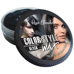 RENEE BLANCHE cire-coiffante et colorante colorstyle wax noire 100ml feelnbeauty.com