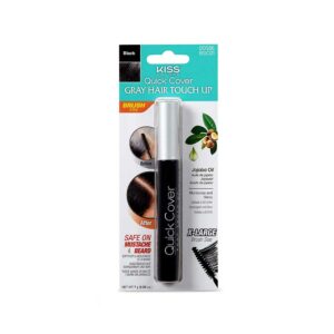 RED by Kiss - Quick Cover Root Touch-Up Brush, Mascara retouche Noirs ou Marron feelnbeauty