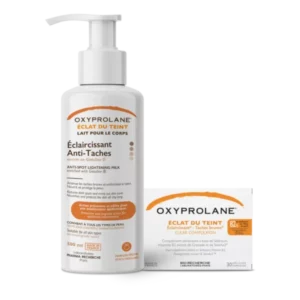 Oxyprolane® Protocole Éclat du Teint In & Out – 30 gélules + 500 ml