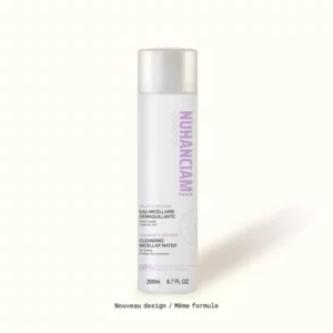 Eau Micellaire Démaquillante Éclat & Douceur Nuhanciam 200 ml pour nettoyer, démaquiller et illuminer la peau.