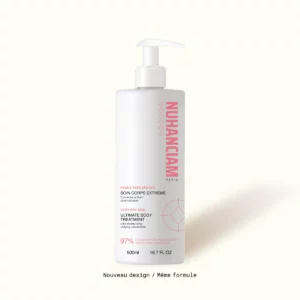 Soin Corps Extrême Nuhanciam 500 ml hydratant intensif pour peaux très sèches.