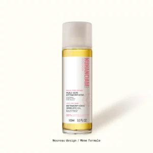 Huile Soin Métamorphose Nuhanciam 100 ml nourrissante pour le corps et les cheveux, spécialement formulée pour les peaux très sèches.