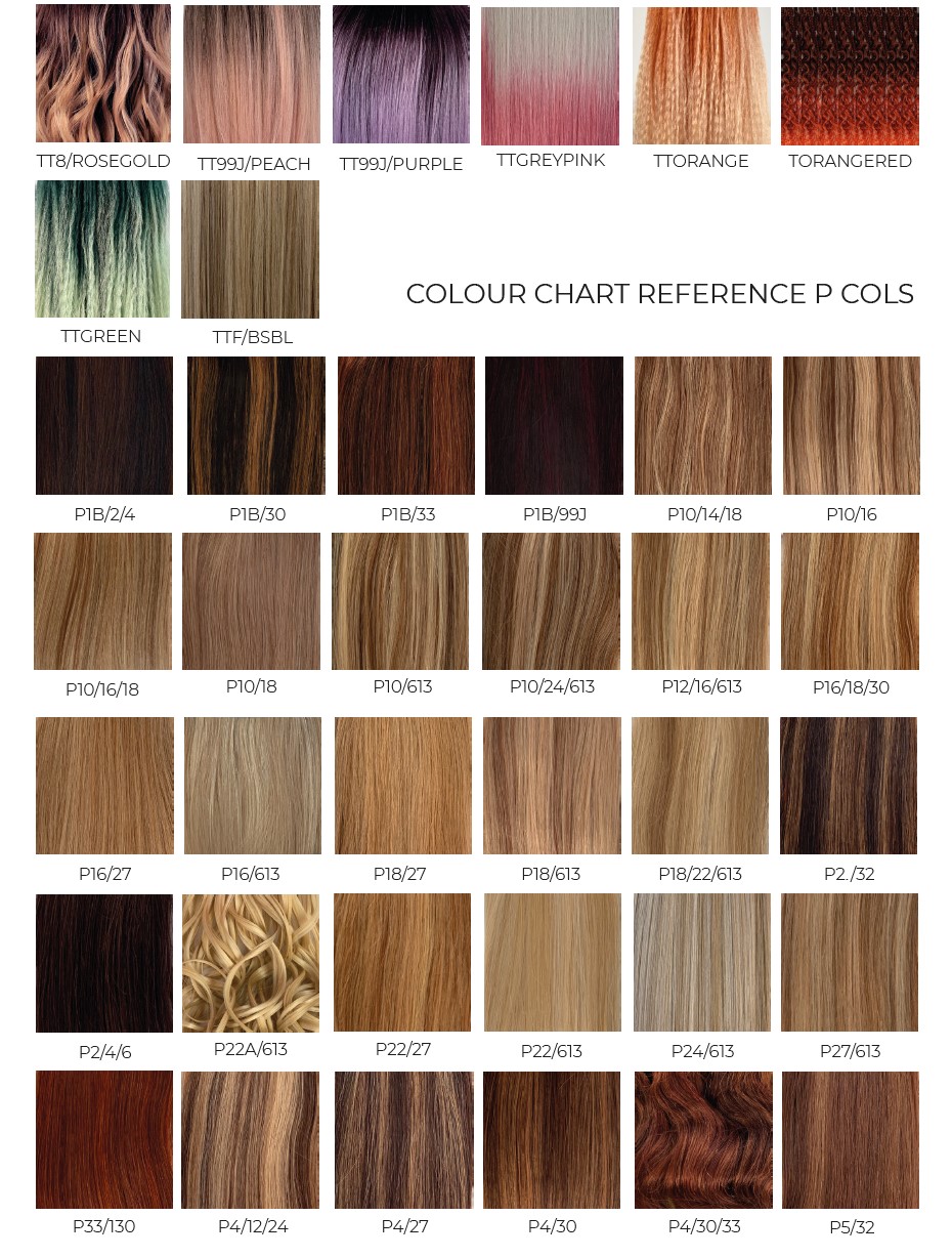 nuancier sleek P colors feelnbeauty