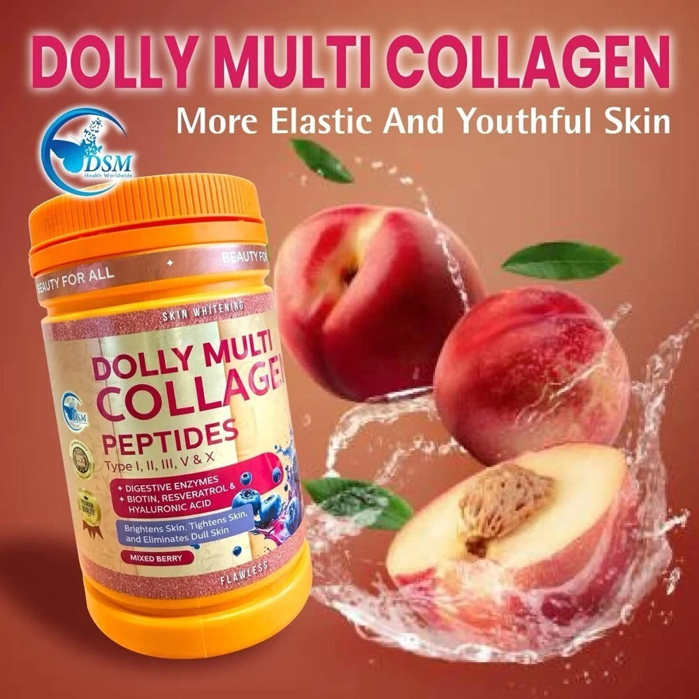 dolly-multi-collagen-packaging-800g Packaging Dolly Multi Collagen Peptides 800 g complément alimentaire beauté et anti-âge