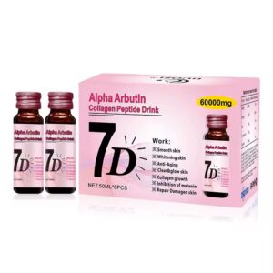 Duozi - Chiselan - 7D - Alpha Arbutin Collagen Peptide à boire - 50ml X 6 flacons