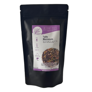 Thé Taille Mannequin Or Rouge Épices au thé vert Sencha, gingembre et agrumes – 25 infusettes