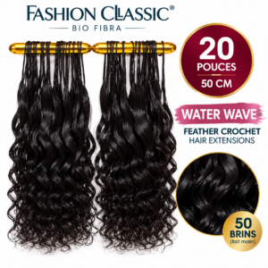 Fashion Classic Biofibre Protéiné Végétale Premium Crochet Water Wave 80 g 50 cm